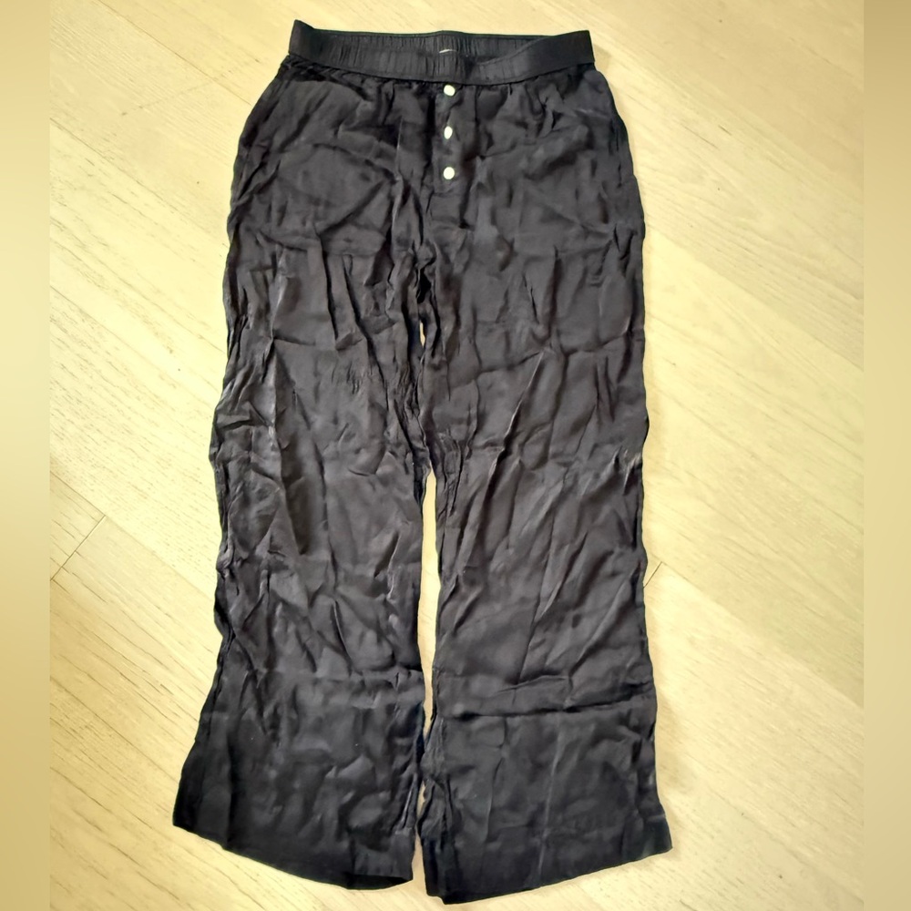 Anthropologie Midnight Black Trousers